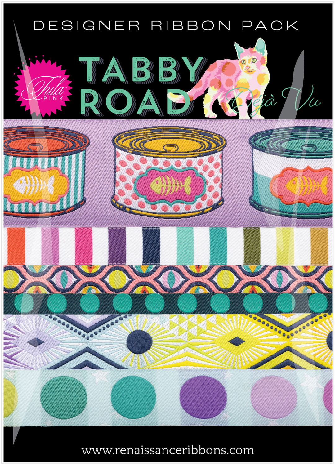 PREORDER - Tula Pink - Tabby Road Deja Vu - Designer Pack