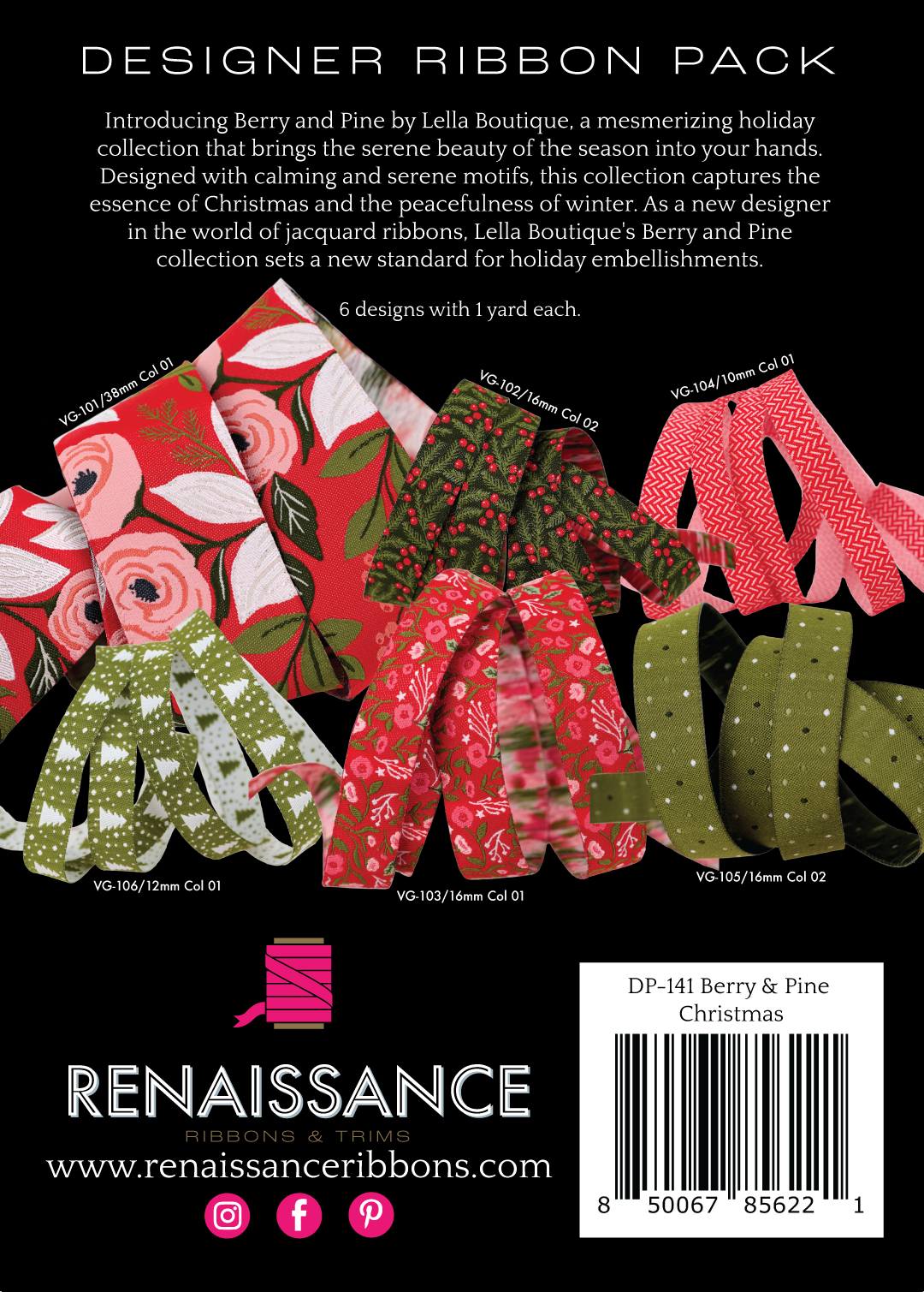 Berry and Pine Designer Pack Christmas