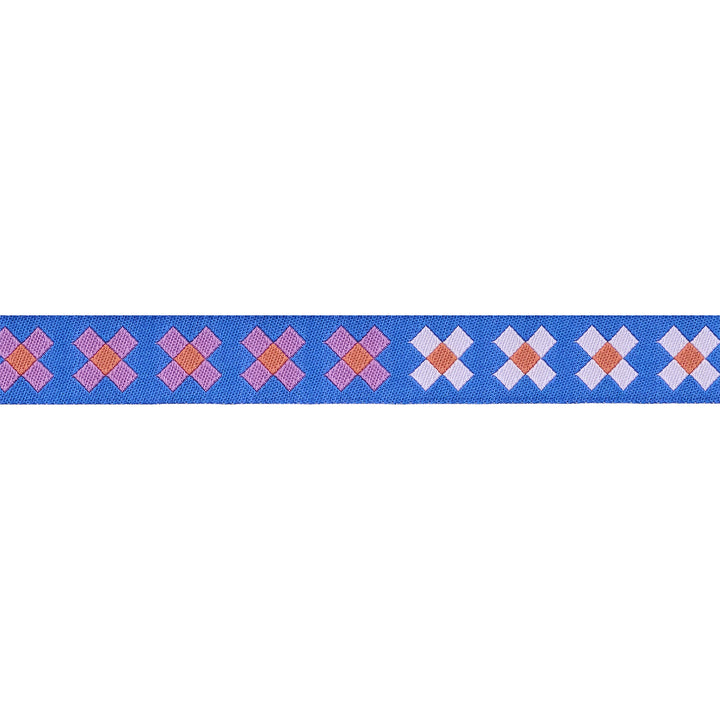 Ramble - Little X - 5/8" width - by Tara Faughnan - One Yard