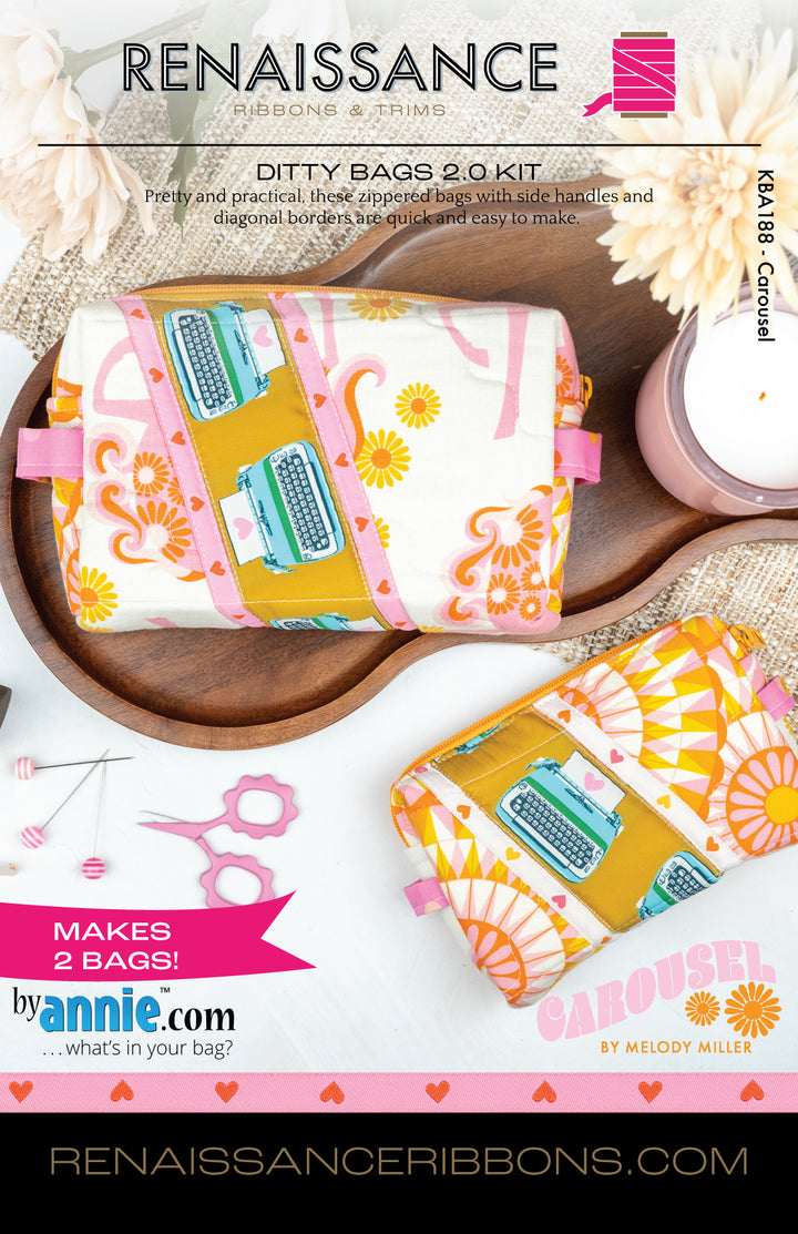 Sewing Kit - Ditty Bags 2.0 - Carousel