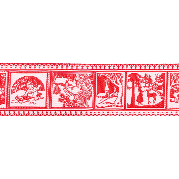 Buon Natale - Holiday Stamps - 1-1/2" - by Joanna Figueroa - One Yard