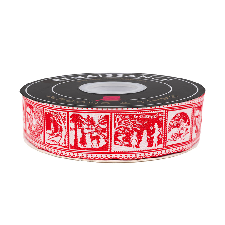 Buon Natale - Holiday Stamps - 1-1/2" - by Joanna Figueroa - One Yard