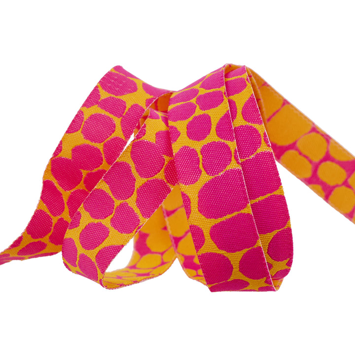 Jumble in Magenta - 5/8" width - Kaffe Classics 2024 - One Yard