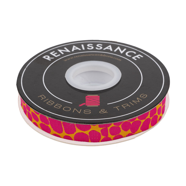 Jumble in Magenta - 5/8" width - Kaffe Classics 2024 - One Yard
