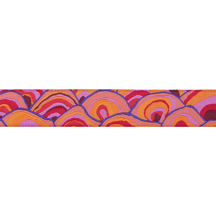 Wobble in Red - 7/8" width - Kaffe Classics 2024 - One Yard