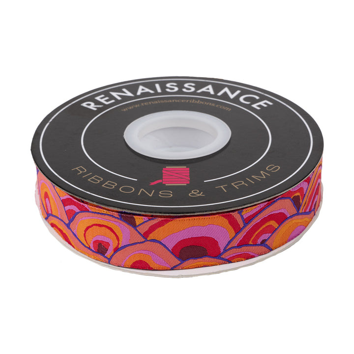 Wobble in Red - 7/8" width - Kaffe Classics 2024 - One Yard