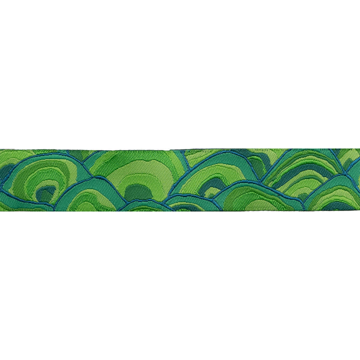 Wobble in Green - 7/8" width - Kaffe Classics 2024 - One Yard