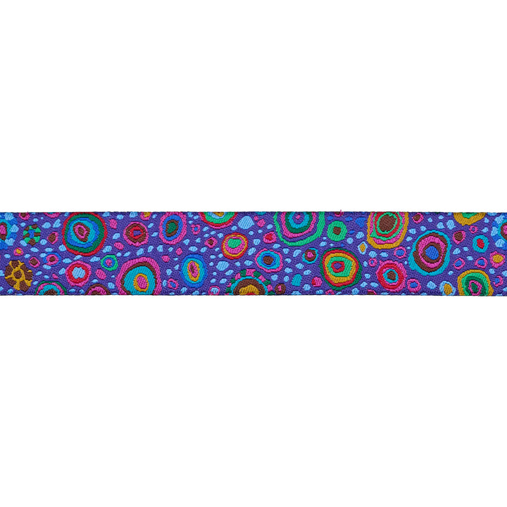 Roman Glass in Purple - 1-1/2" width - Kaffe Classics 2024 - One Yard