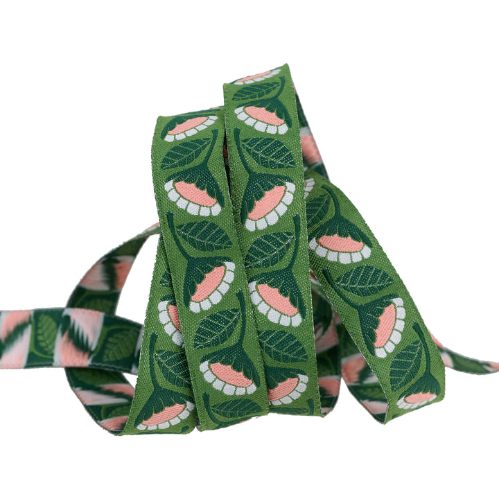 First Day of Fall - Bold Flower - 5/8" width - By Loes Van Oosten - One Yard