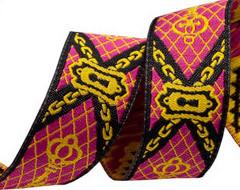 Keys Ribbon by Raphael Kerley - 7/8" -by the yard