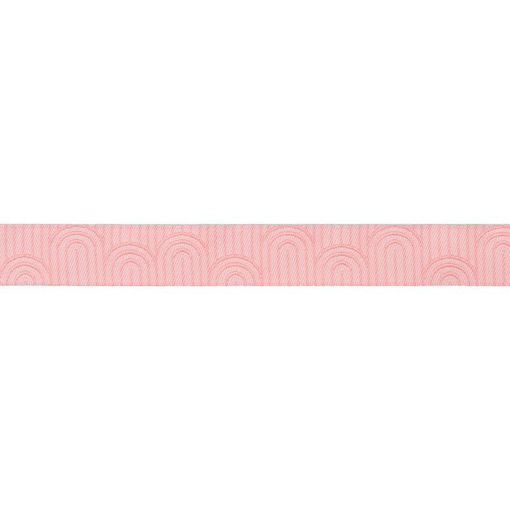 Gateway in Peach - 5/8" width - Savannah - One Yard