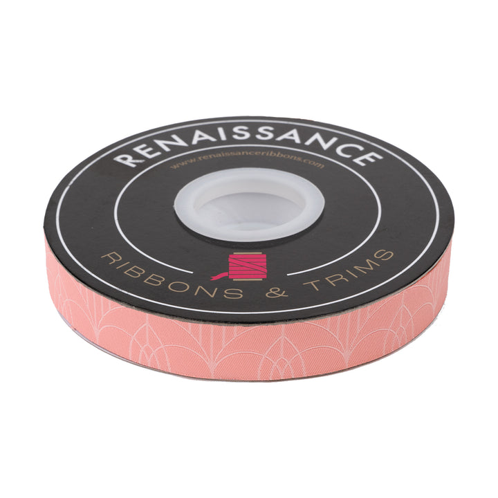 Bridges in Peach - 7/8" width - Savannah - One Yard