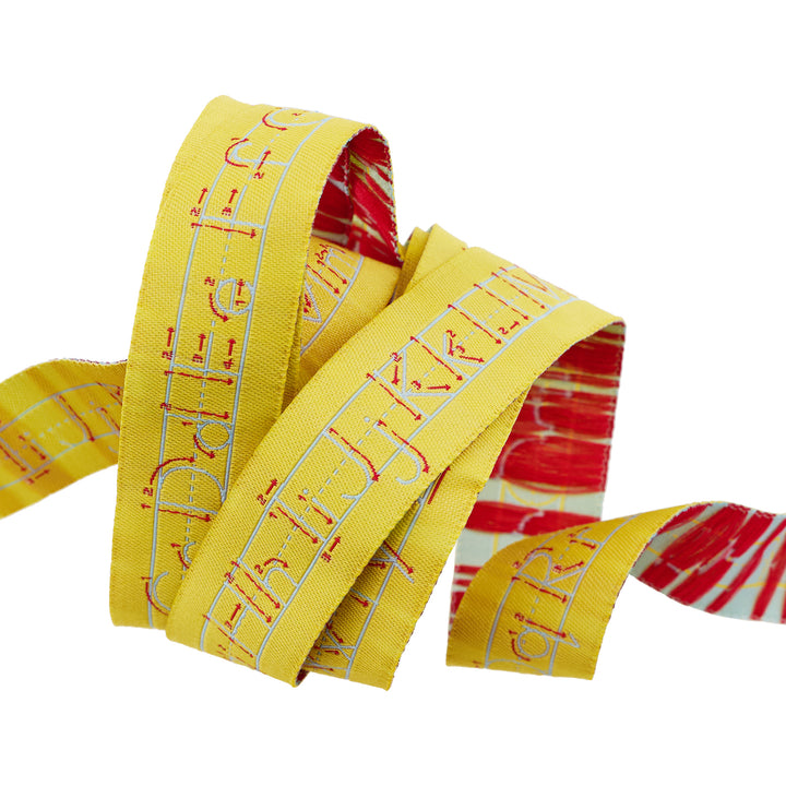 Standard Alphabet in School Bus - 7/8" width - Back to School by Stacy Iest Hsu - One Yard