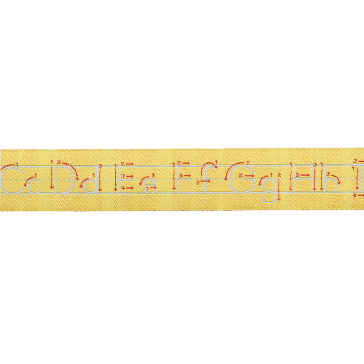 Standard Alphabet in School Bus - 7/8" width - Back to School by Stacy Iest Hsu - One Yard