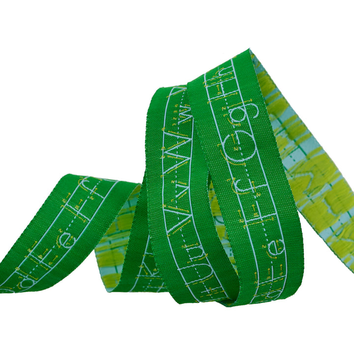 Standard Alphabet in Grass - 7/8" width - Back to School by Stacy Iest Hsu - One Yard