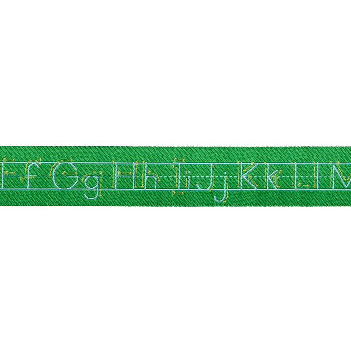 Standard Alphabet in Grass - 7/8" width - Back to School by Stacy Iest Hsu - One Yard