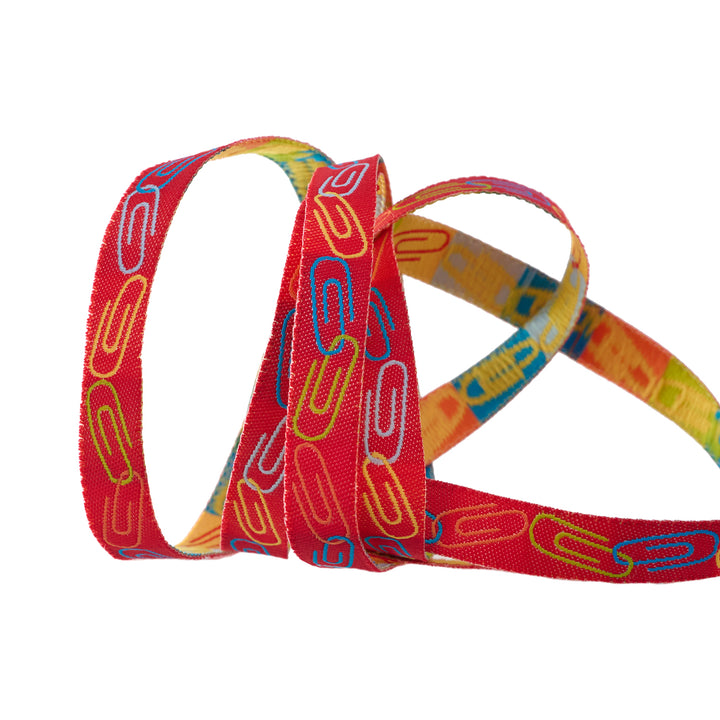 Clip It in Apple - 3/8" width - Back to School by Stacy Iest Hsu - One Yard