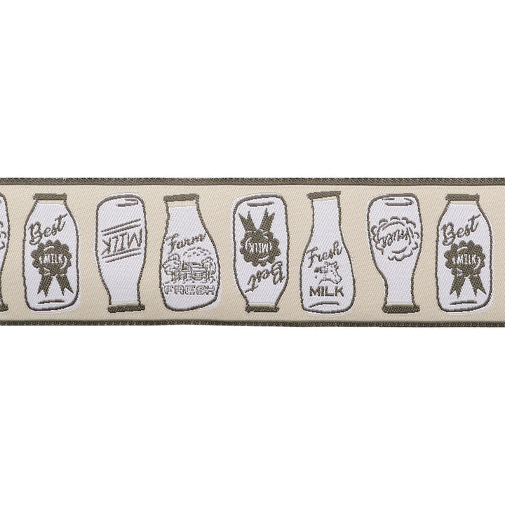 Milk Time in Linen - 1-1/2" width - Farmstead by Stacy Iest Hsu - One Yard