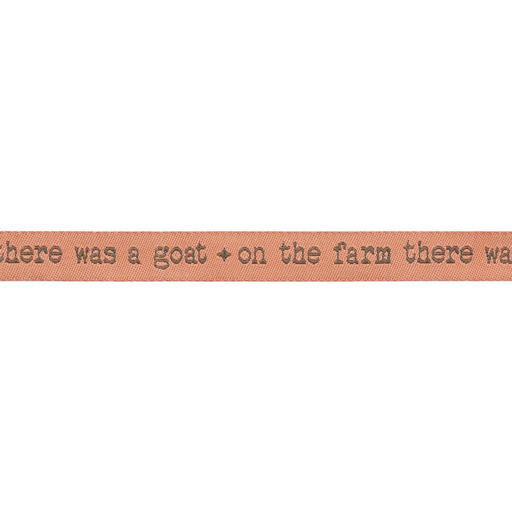 Farm Roll Call in Barn Red - 1/2" width - Farmstead by Stacy Iest Hsu - One Yard