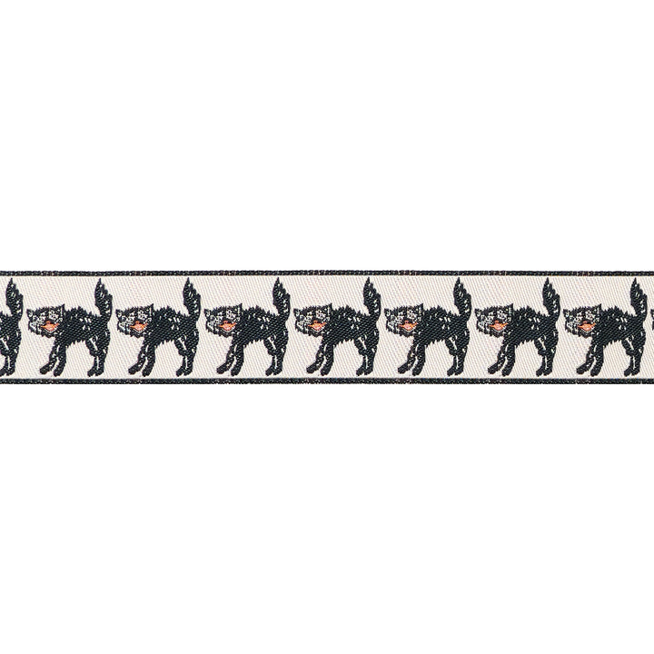 Home Sweet Haunt - Spooky Cat - 7/8" width - by Stacy Iest Hsu - One Yard