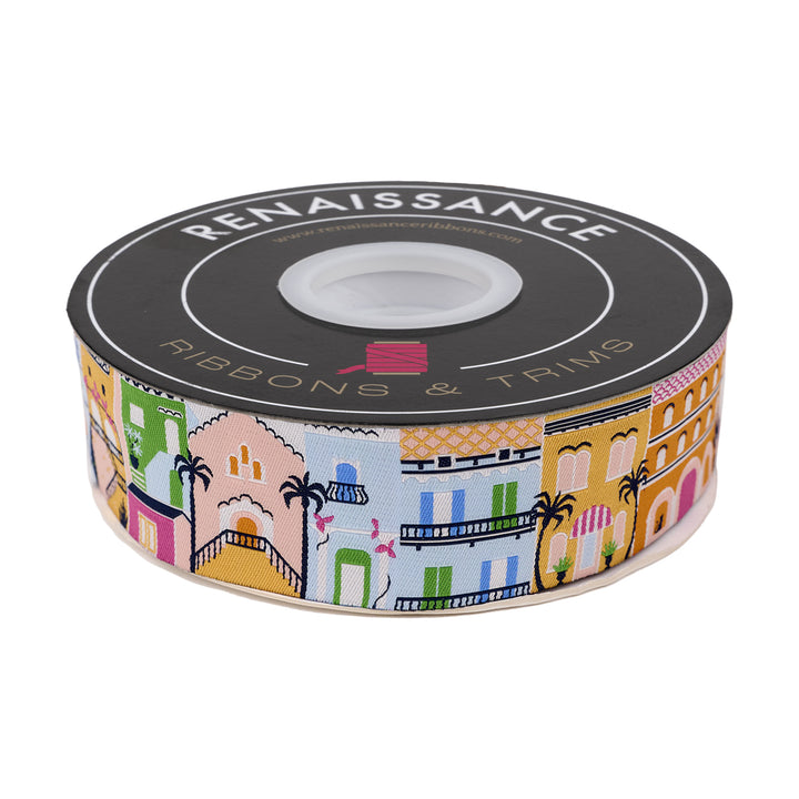 Amalfi Coast - 1-1/2" width - La Dolce Vita by Stacy Peterson - One Yard