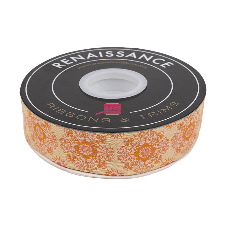 Portofino in Orange - 1-1/2" width - La Dolce Vita by Stacy Peterson - One Yard