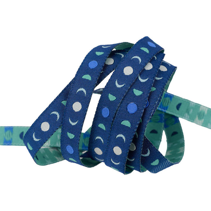 It's a Phase in Midnight - 3/8" width - Mythical by Stacy Peterson - One Yard