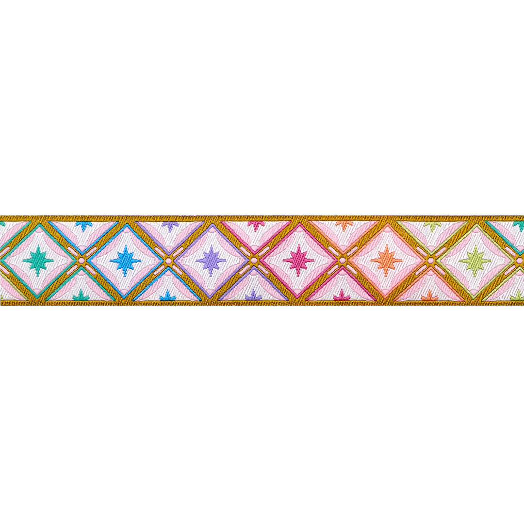 Stargazer in Mint - 7/8" width - Tula Pink Roar! - One Yard