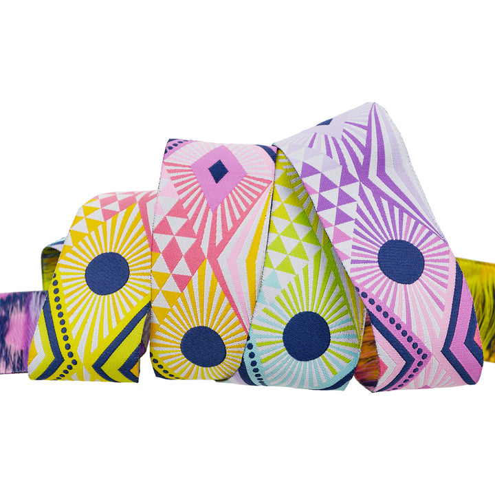 Mega Lucy - 1-1/2 " width - Tula Pink Tabby Road - One Yard
