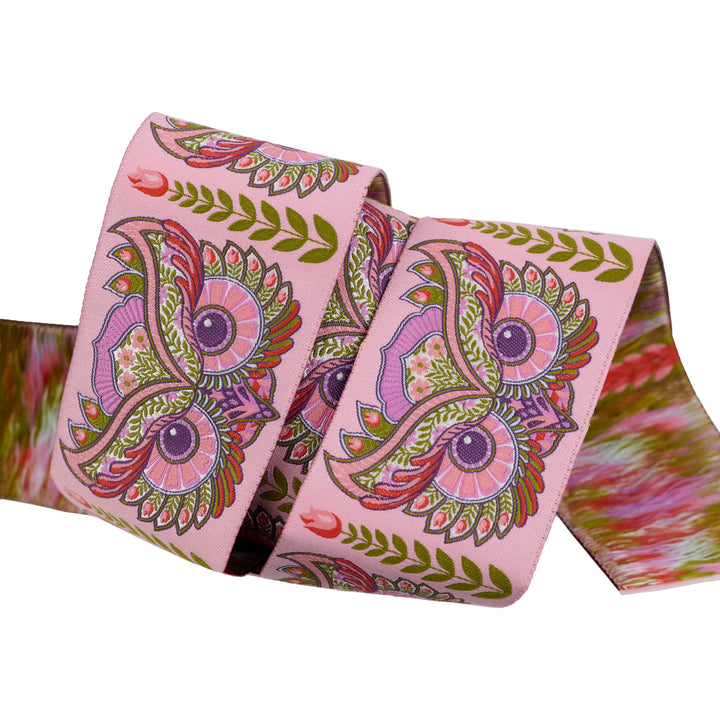 Full Moon Forest II - Hootie Patootie in Honey - 2" width - by Tula Pink - One Yard