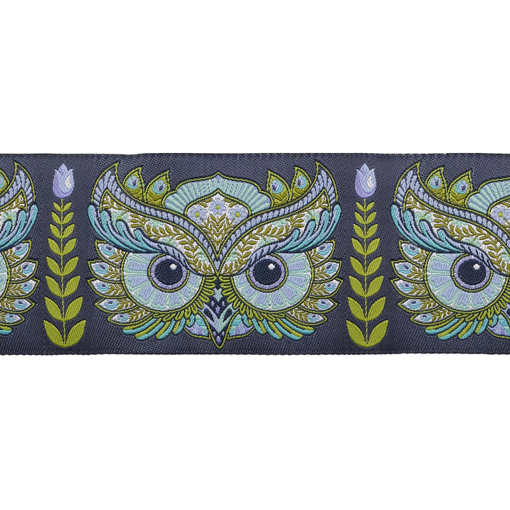Full Moon Forest II - Hootie Patootie in Starlight - 2" width - by Tula Pink - One Yard