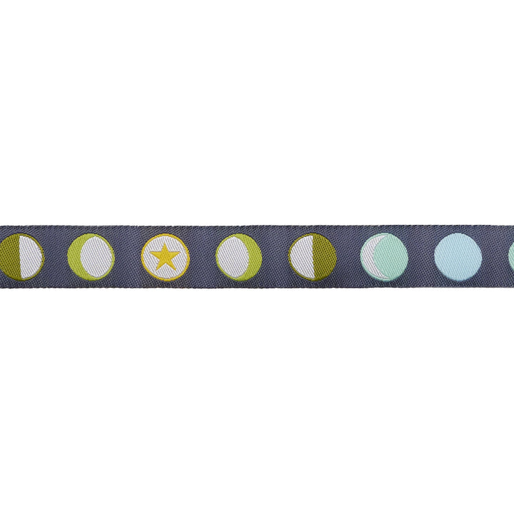 Full Moon Forest II - Phases in Starlight - 5/8" width - by Tula Pink - One Yard