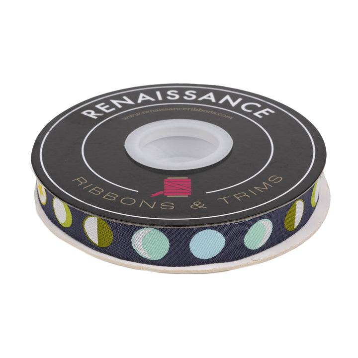 Full Moon Forest II - Phases in Starlight - 5/8" width - by Tula Pink - One Yard