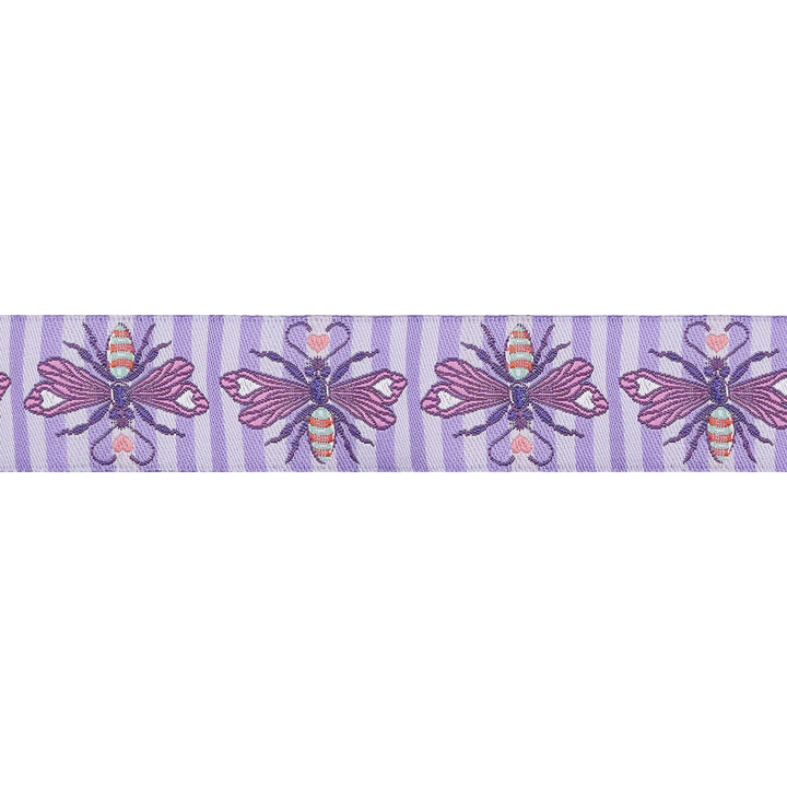 Full Moon Forest II - Shake Your Honey Maker in Blossom - 1" width - by Tula Pink - One Yard