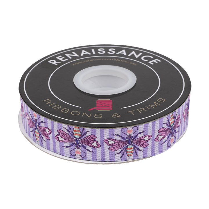 Full Moon Forest II - Shake Your Honey Maker in Blossom - 1" width - by Tula Pink - One Yard