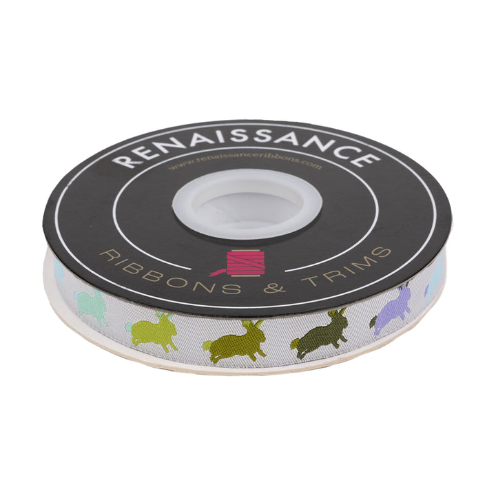 Full Moon Forest II - Hop To It in Enchanted - 5/8" width - by Tula Pink - One Yard