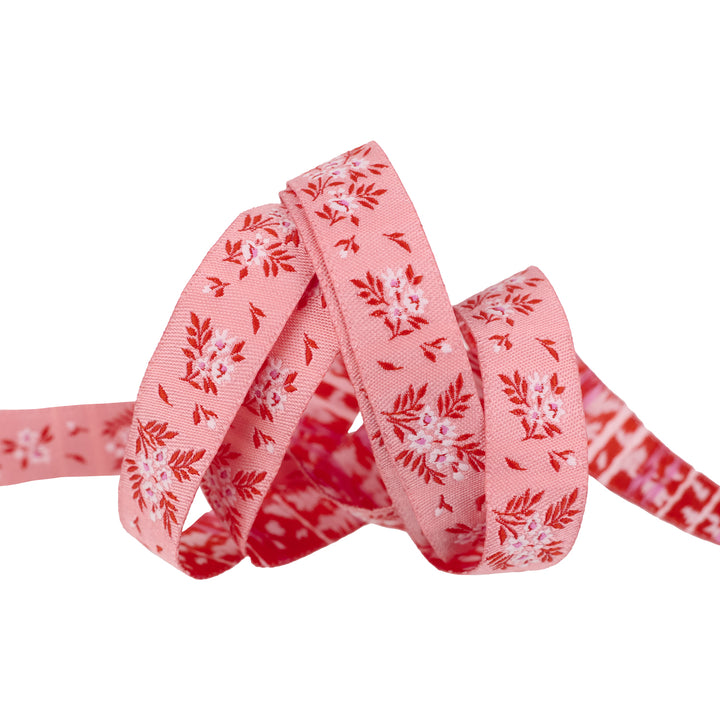 True Colors 2025 - What a Ditz in Peachy Keen - 5/8" width - by Tula Pink - One Yard