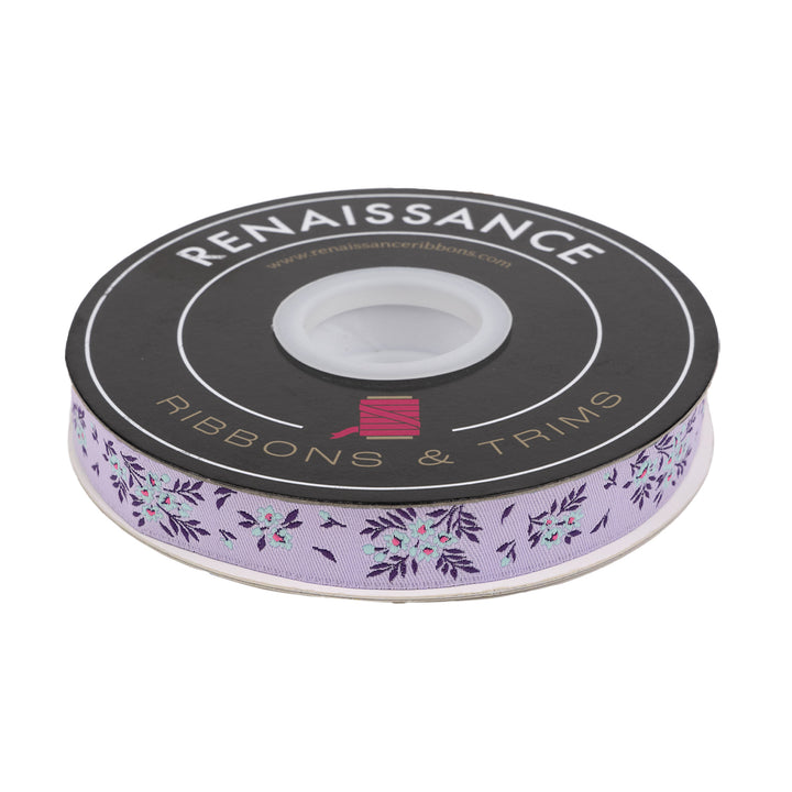 True Colors 2025 - What a Ditz in Viola - 5/8" width - by Tula Pink - One Yard