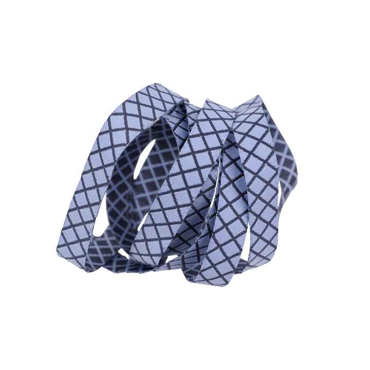 True Colors 2025 - On the Grid in Shoreline - 3/8" width - by Tula Pink - One Yard
