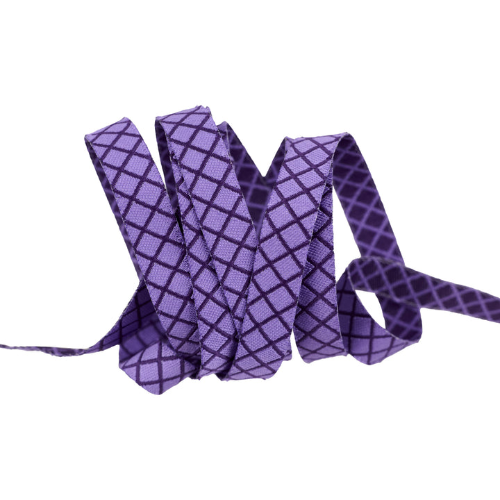 True Colors 2025 - On the Grid in Mysterious - 3/8" width - by Tula Pink - One Yard