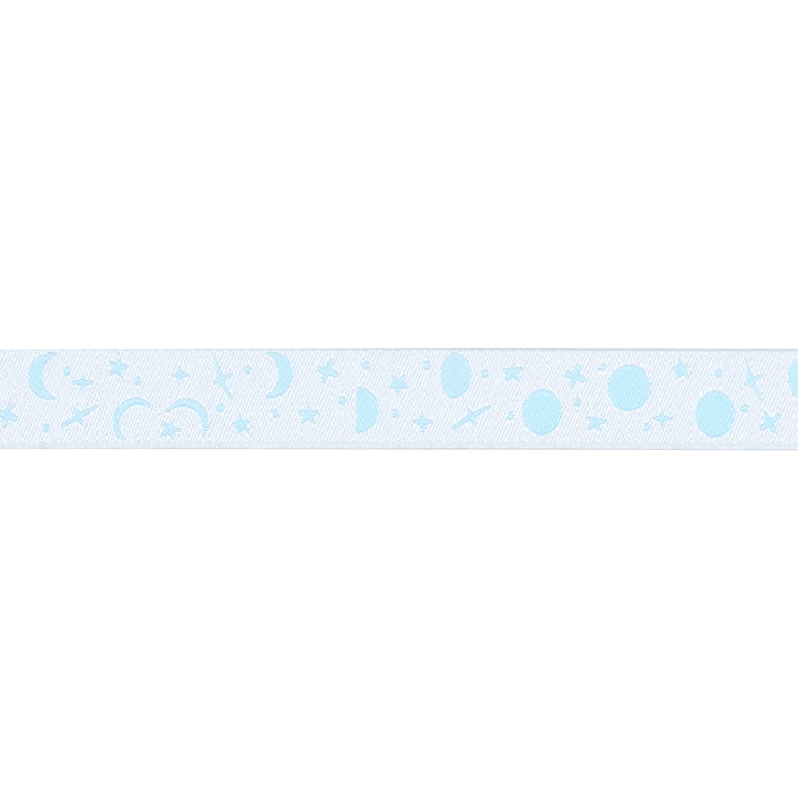 True Colors 2025 - Space Sprinkles in Waterfall - 5/8" width - by Tula Pink - One Yard