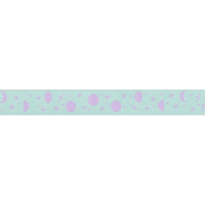 True Colors 2025 - Space Sprinkles in Frozen Berry - 5/8" width - by Tula Pink - One Yard