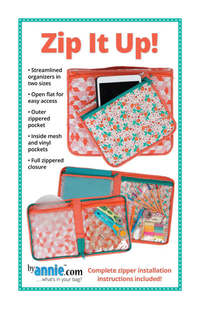 Zip it Up Pattern from ByAnnie