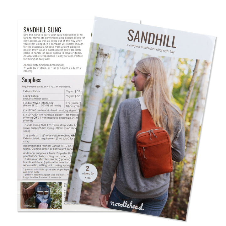 Pattern Sandhill Sling by Noodlehead