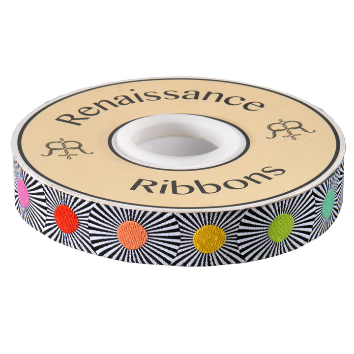 Narrow Multi Dots - Tula Pink Linework - 7/8" by yd