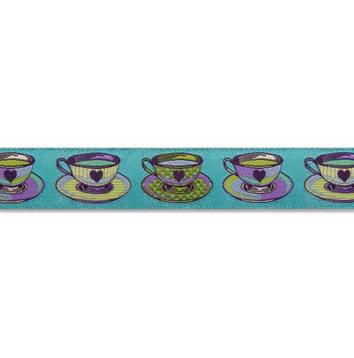 Tea Time Blue-7/8"-Tula Pink Curiouser