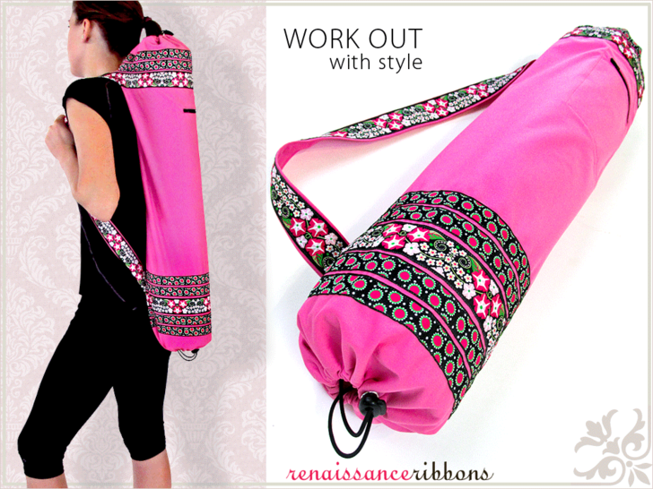 Yoga Mat Sling Bag Sew4Home