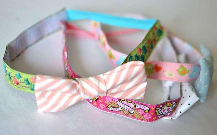 Easy Tutorial by SewCanShe: little girls ribbons headbands!