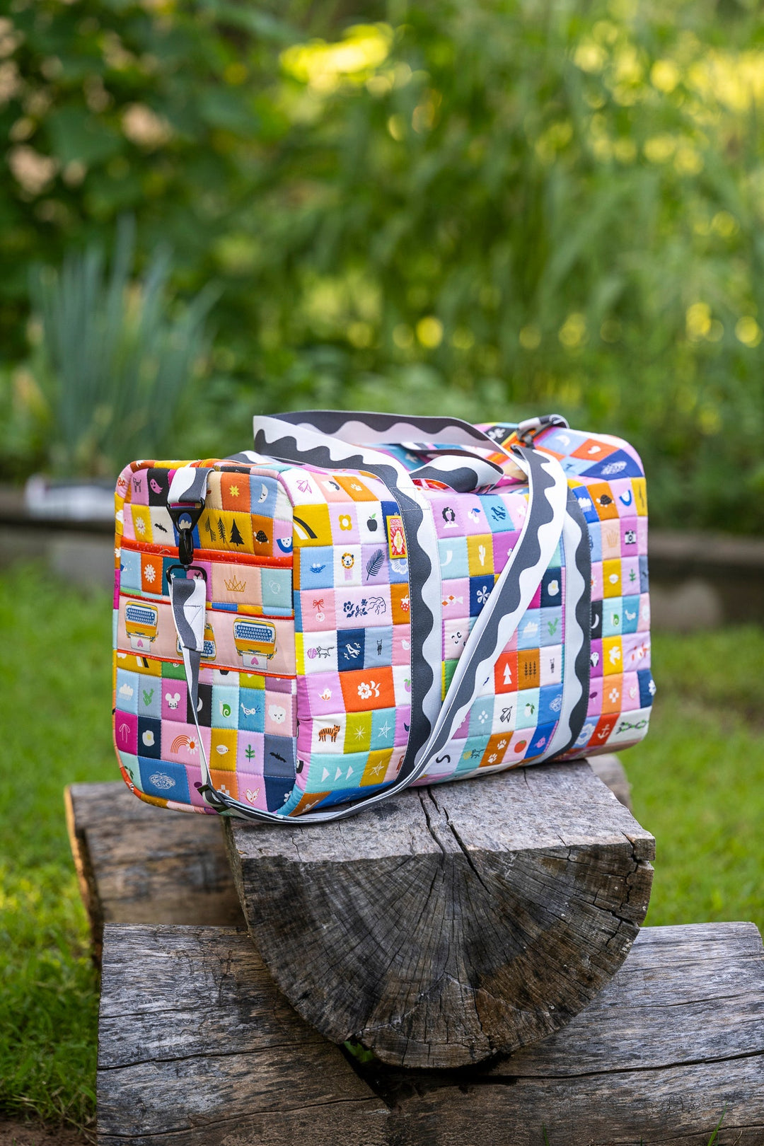 Ruby Star Kit Club - Patchwork Duffle in Selvedge Magic