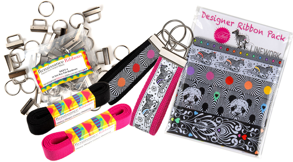 How to make a Renaissance Ribbons Key Fob!